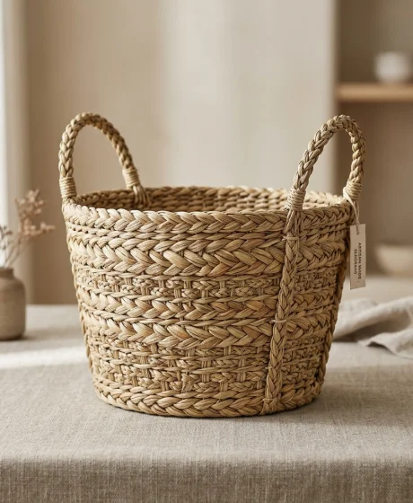 Heritage Traditional Hand-Woven Artisan Basket