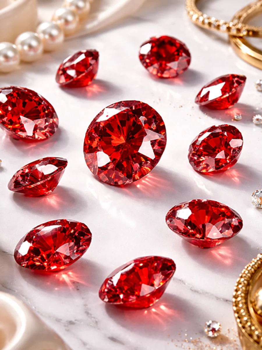 Scarlet Sovereign Ruby Earrings